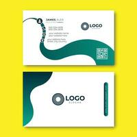 Modern And Creative Business Card Design Template vector