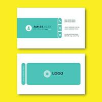 Modern And Creative Business Card Design Template vector