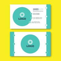 Modern And Creative Business Card Design Template vector