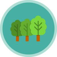 diseño de icono de vector de bosque