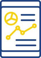 Analysis Vector Icon Design