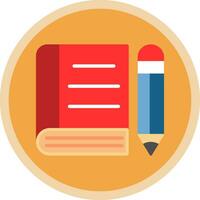 Notebook Vector Icon Design