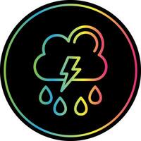 diseño de icono de vector de tormenta