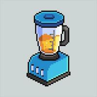 Pixel art illustration Blender. Pixelated Blender. Blender juicer icon pixelated for the pixel art game and icon for website and video game. old school retro. vector