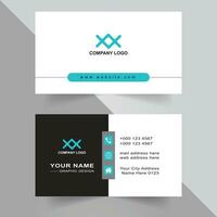 Elagant and Modern Business Card. Design Template. Minimalist Business Card. Simple Business Card. For Your Busniess vector