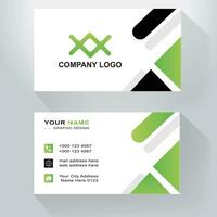 Elagant and Modern Business Card. Design Template. Minimalist Business Card. Simple Business Card. For Your Busniess vector