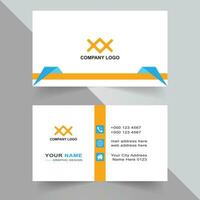 creative layout identity Card. layout Busniess card 2023. Modern and simple Business Card. Design Template. Minimalist Business Card. vector