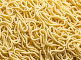 close up raw instant noodles background photo