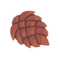 autumn acorn Thanksgiving decorative elements vector