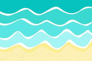 summer background with beach. vector illustration