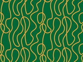 Seamless vector pattern of abstract continuous single line. One line art, geometry, wave, doodle