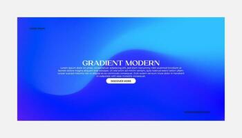 Abstract color gradient modern blurred background and film grain texture template with an elegant vector