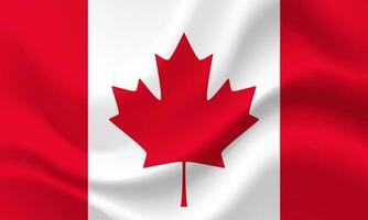 Canada Vector Flag. Canadian banner. Canada flag illustration. Official colors and proportion correctly. Symbol of Canada