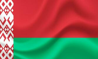 Belarus flag. Symbol of Belarus. Vector flag illustration. Colors and proportion correctly. Belarus background. Belarus banner. Symbol, icon.