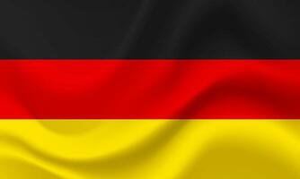 German flag. Flag of Germany. Deutsch flag. Vector German flag illustration