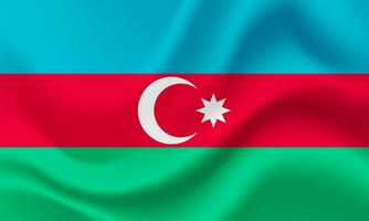 azerbaiyán bandera. símbolo de azerbaiyán vector bandera. colores y proporción correctamente. azerbaiyán fondo, símbolo, icono