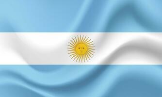 argentino bandera. argentina bandera. bandera de argentina. oficial colores y proporción correctamente. argentino símbolo, icono. vector