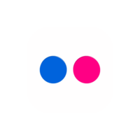 Flickr 3D Icon png