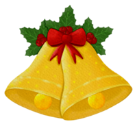 Christmas bells clipart png