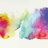 Abstract background with a colourful watercolour splatter design vector