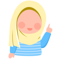 Muslim kids expression png