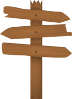 di legno insegne illustrazione png