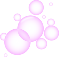 Transparent bubble illustration png