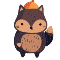 carino autunno animale png