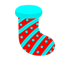 Weihnachten dekoriert Socken png