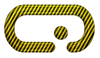 amarillo negro peligro alfabeto letra q png