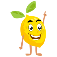 lemon cartoon character png image