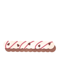 símbolo desenho animado doce doce padaria png