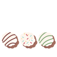 símbolo dibujos animados dulce caramelo panadería png