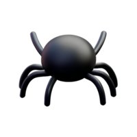 Spider  Black  Halloween AI Generative png