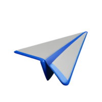 Paper Plane Idea AI Generative png