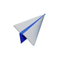 Papier Flugzeug Idee ai generativ png