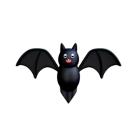 Bat Black  Halloween AI Generative png