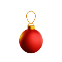 bal ornament Kerstmis ai generatief png