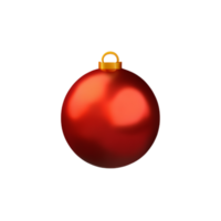 bal ornament Kerstmis ai generatief png