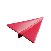 Paper Plane Idea AI Generative png