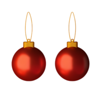 bal ornament Kerstmis ai generatief png