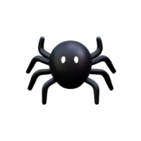 Spider  Black  Halloween AI Generative png