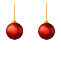 bal ornament Kerstmis ai generatief png