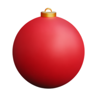 Balle ornement Noël ai génératif png