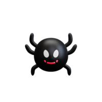 Spider  Black  Halloween AI Generative png