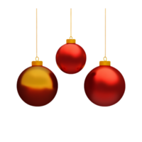 Ball Ornament Weihnachten ai generativ png