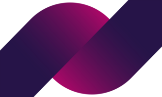 purple geometric shape element png
