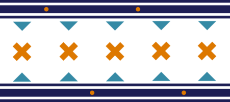 ethnic shape border element png