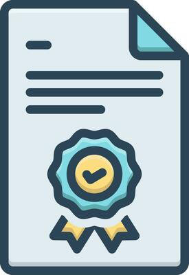 color icon for accredited