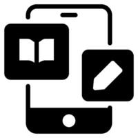 Devices Education icon vector